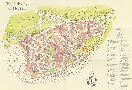 Pathways of Horsell